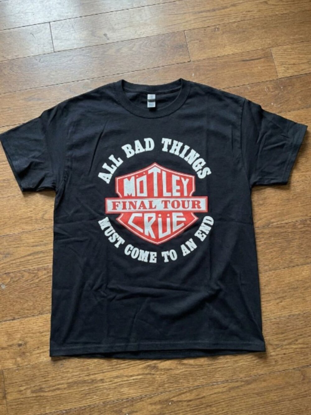 Motley Crue Final Tour T-Shirt Reprint